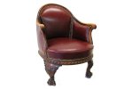 Armchair Carving Brown